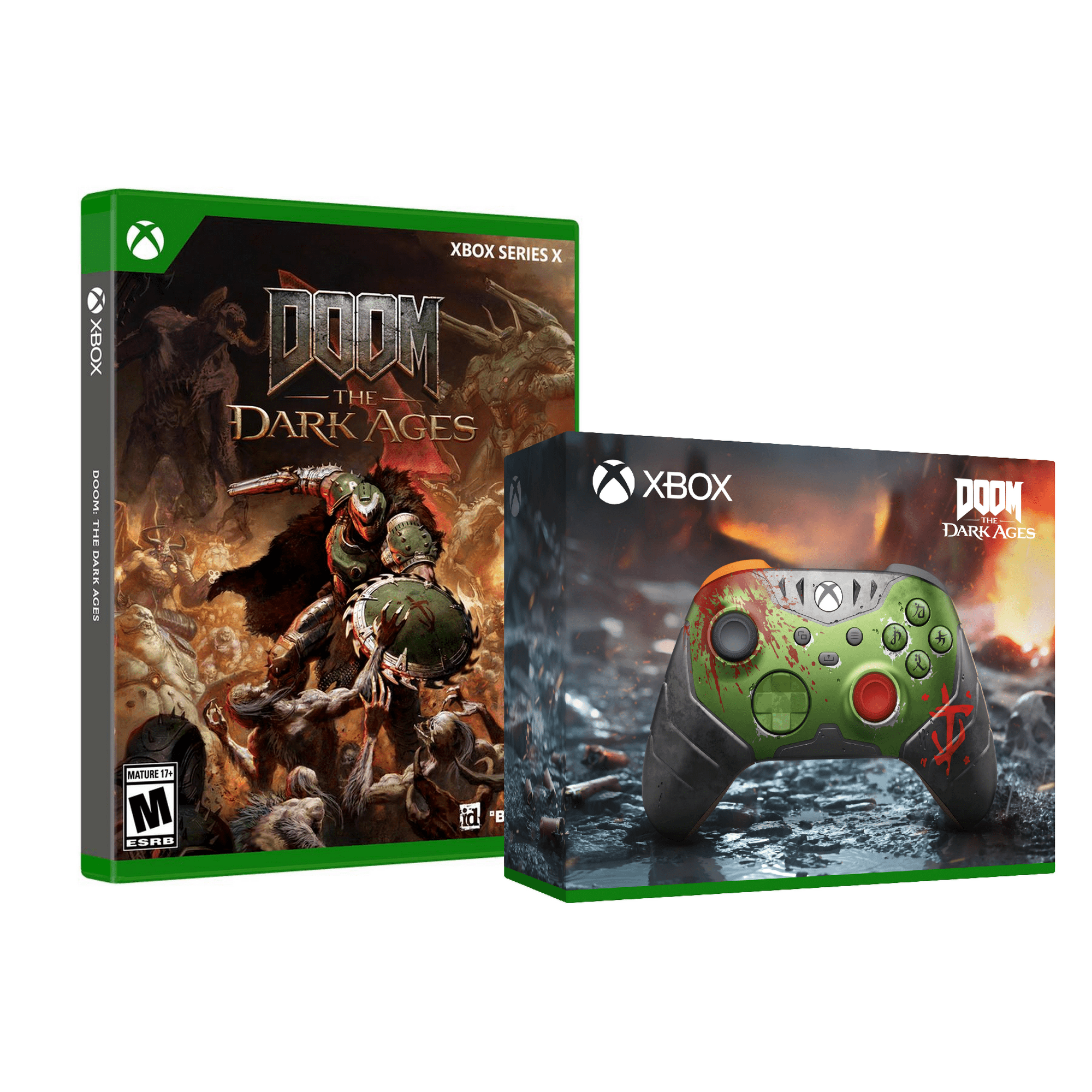 DOOM: The Dark Ages Bundle – Game + DOOM Wireless Controller - XSX