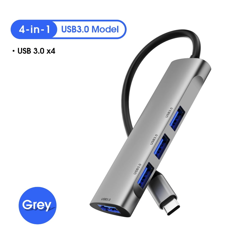 DOONJIEY 4 Port USB Hub 4 In 1 USB Type-C Hub OTG USB C Hub Docking Station For Computer