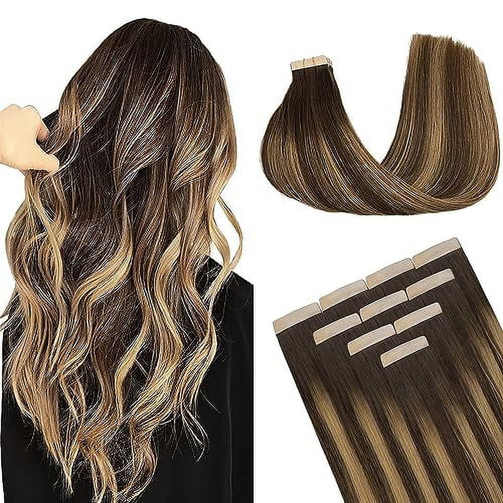 10 inch tape in hair extensions