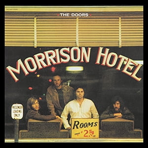 DOORS MORRISON HOTEL - Orignal Artwork Vinyl - Decal STICKER - 4" x 4"