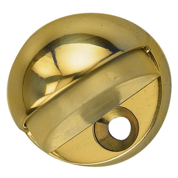 DOORSTOP FLOOR DOME 1/2-1 PB
