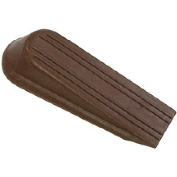 DOORSTOP WEDGE RUBBER 1-1/4 BR