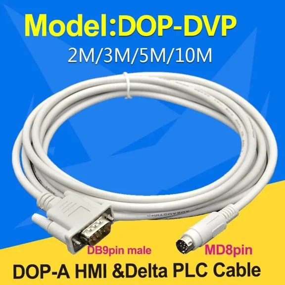 DOP-DVP DOP-XC For Delta DOP Touch Panel HMI and Xinjie PLC DVP Series PLC Programming Communication Cable