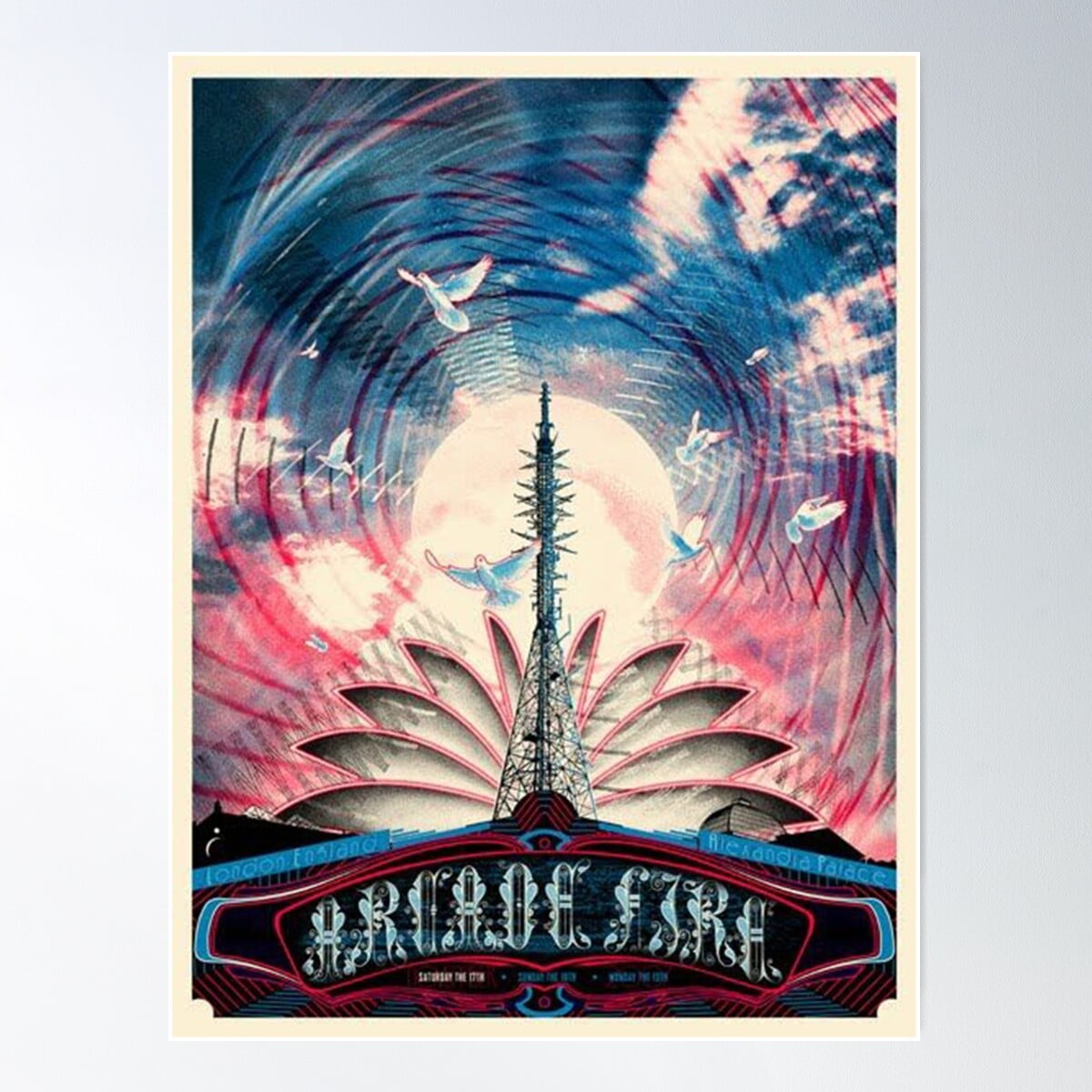 DOPAPRINT Abstract Arcade Fire Poster Wall Art For Living Room Bedroom DOPAPRINT Abstract Arcade Fire Poster Wall Art For Living Room Bedroom