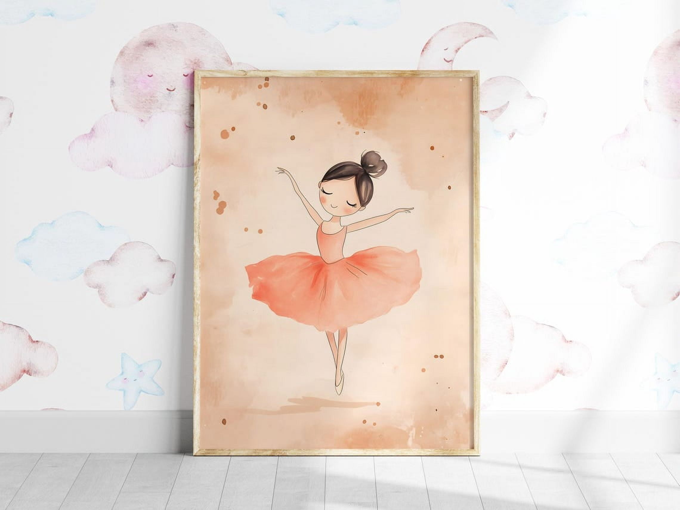 DOPAPRINT Ballerina Boho Nursery Art Ballet Nursery Decor Ballet dopaprint-ballerina-boho-nursery-art-ballet-nursery-decor-ballet