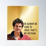 DOPAPRINT Carlo Acutis Be Close To Jesus Poster Wall Art, Modern Wall