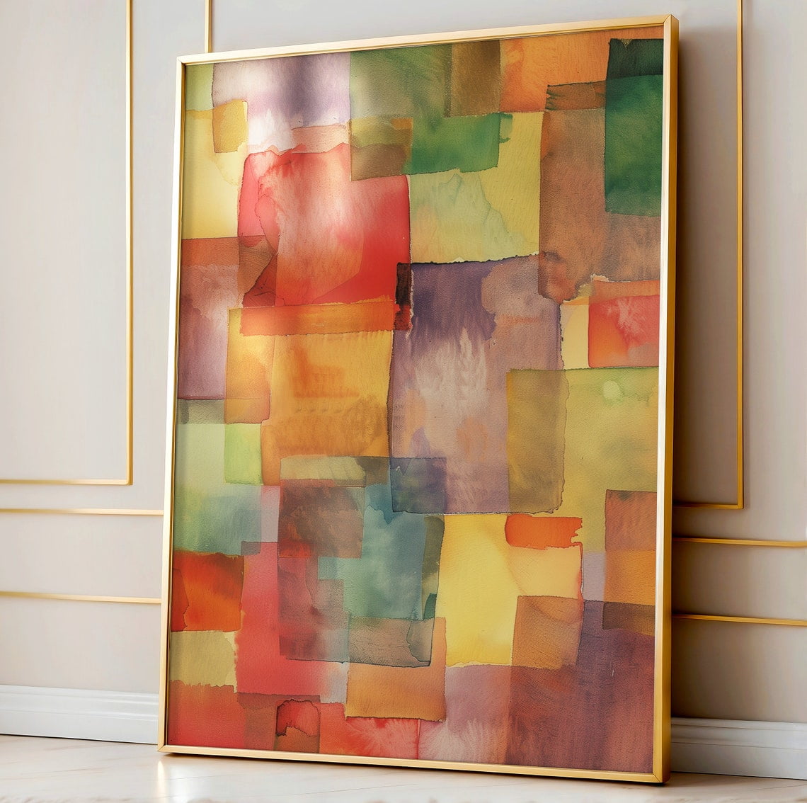 DOPAPRINT Colorful Modern Print, Abstract Wall Art, Contemporary Wall