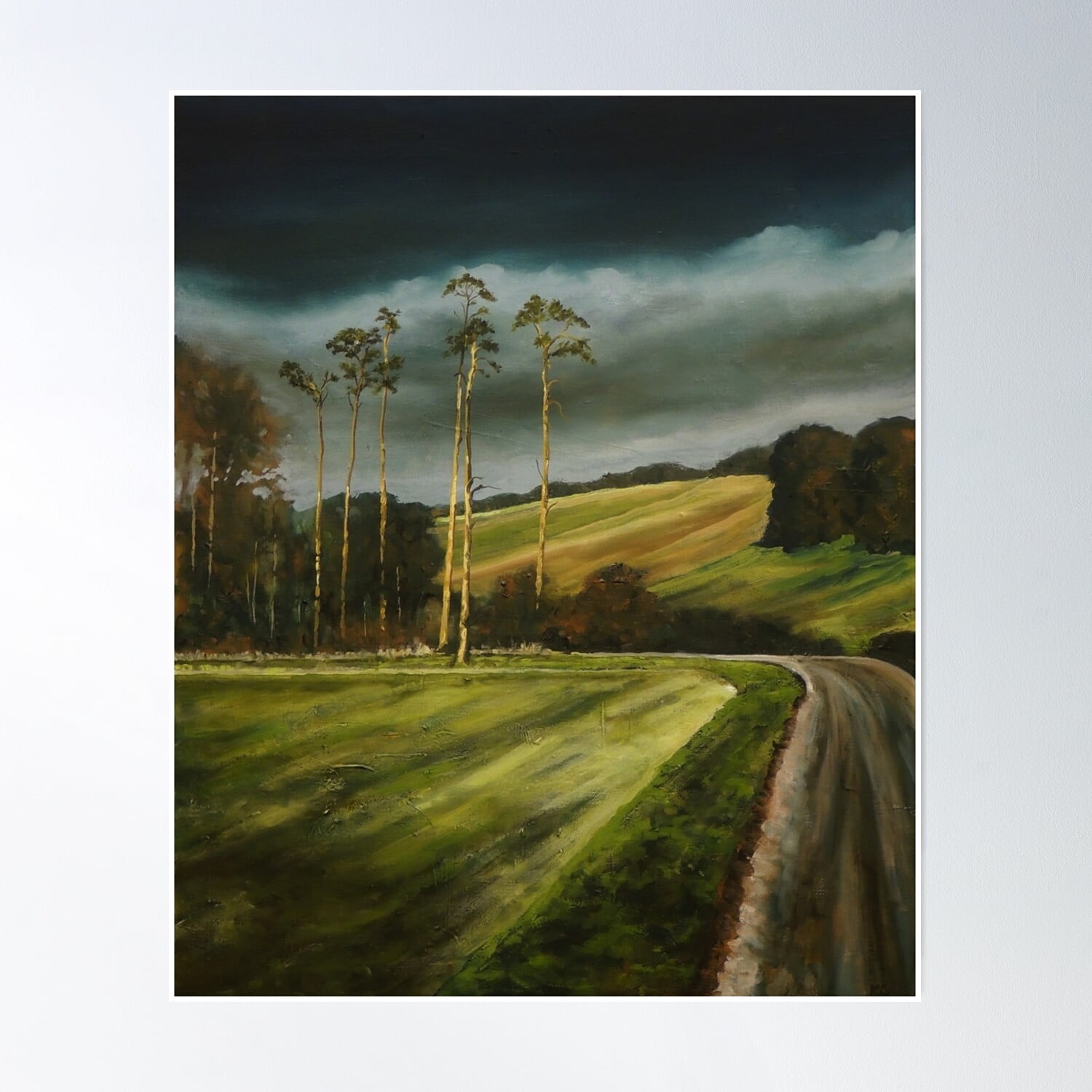 DOPAPRINT Countryside Road Poster Wall Art Modern Wall Decor NO DOPAPRINT Countryside Road Poster Wall Art Modern Wall Decor NO