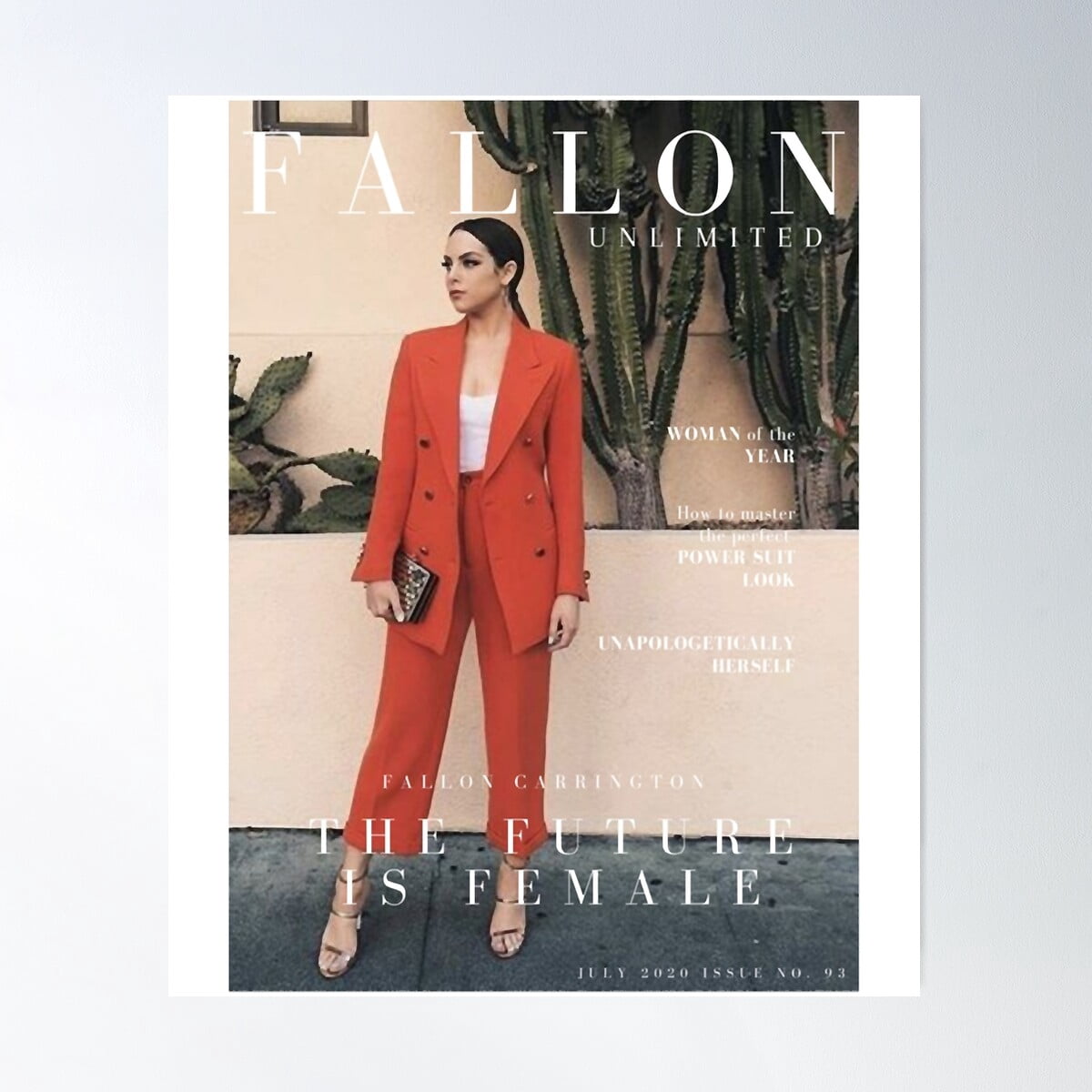 DOPAPRINT Dinasty - Fallon Unlimited Magazine Cover Poster Wall Art ...