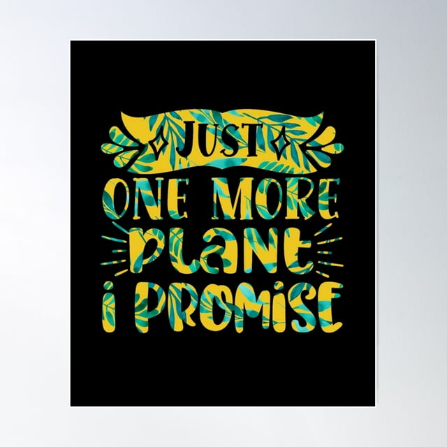 DOPAPRINT Funny Garden Quotes Poster Wall Art, Modern Wall Decor For