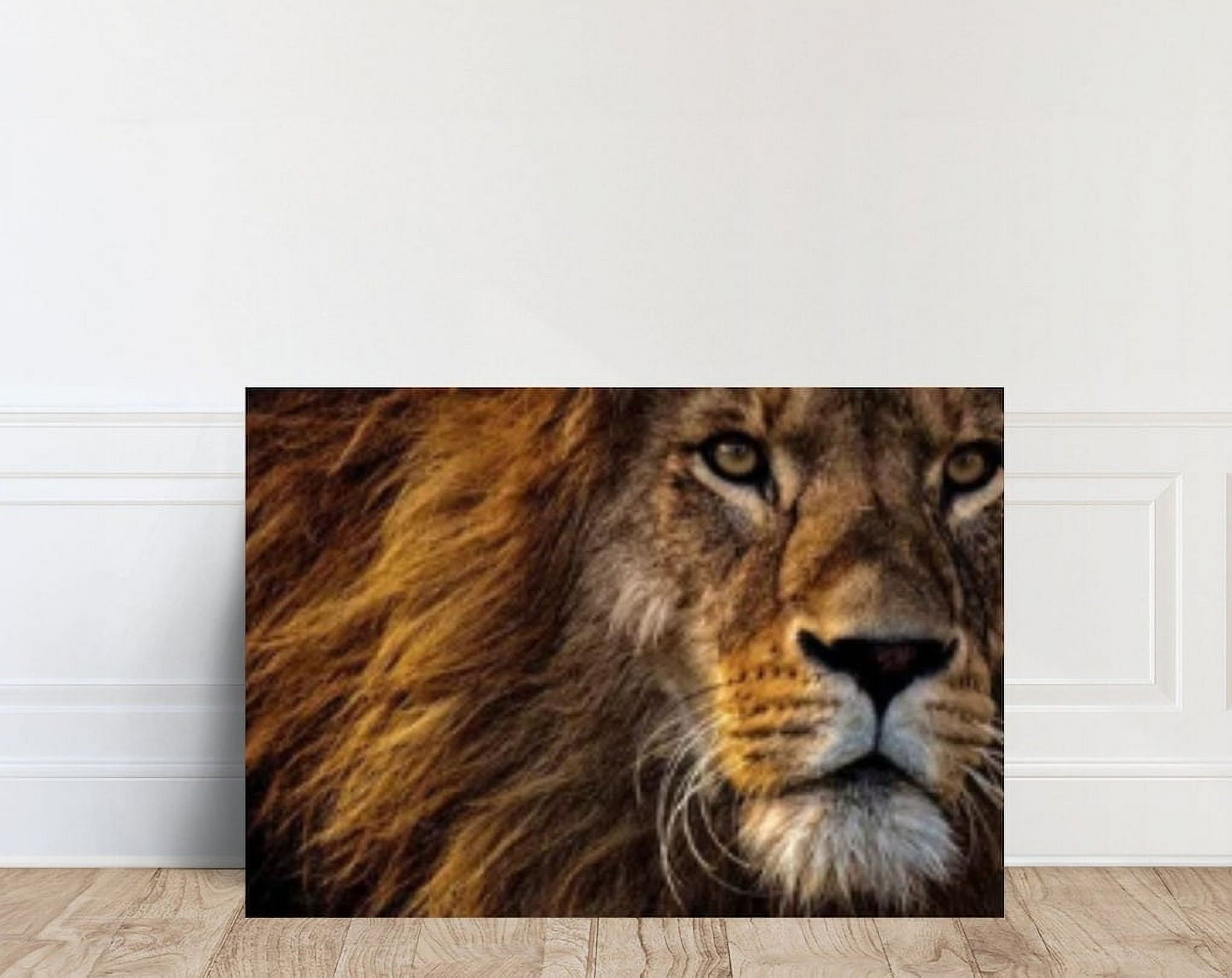 DOPAPRINT Glorious Lion , Home Decor, Wall Art Design NO FRAMED POSTER ...