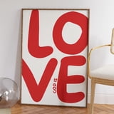 DOPAPRINT God Is Love Print, Bible Verse Poster, Christian Wall Decor ...