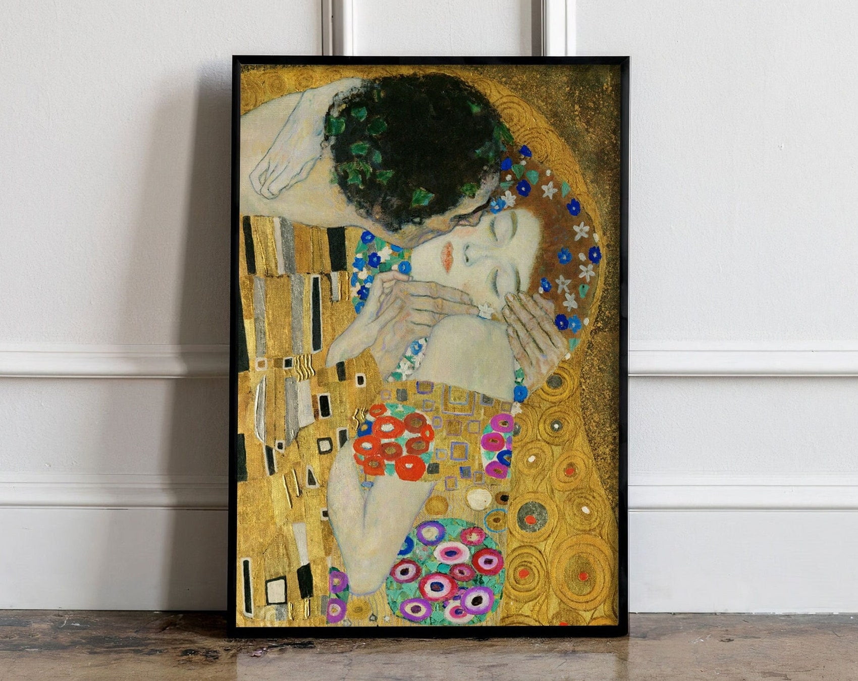 Affiche Art Gustav Klimt - Der Kuss 50x70cm