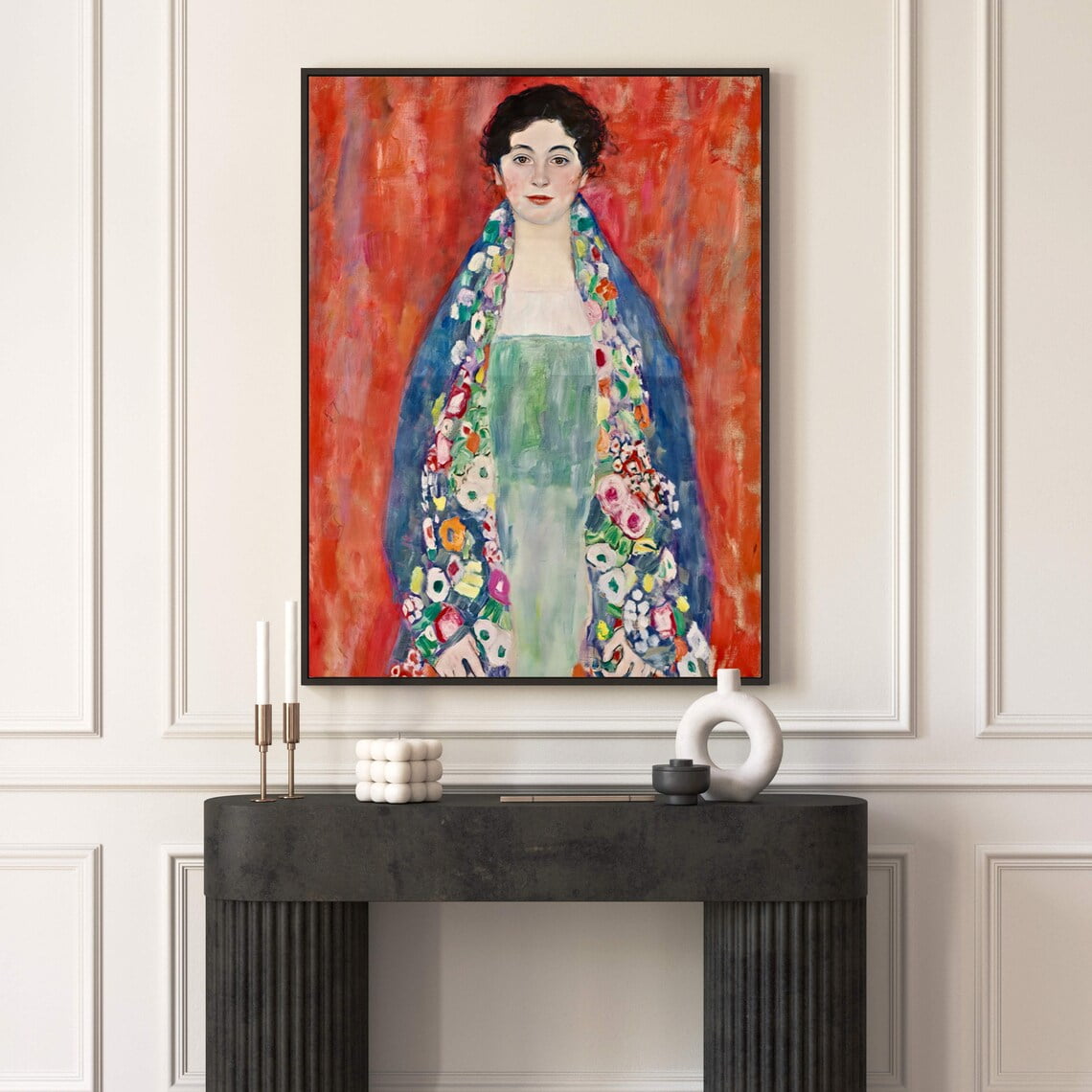 DOPAPRINT Gustav Klimt Print Wall Art, Portrait Of Fraulein Lieser ...