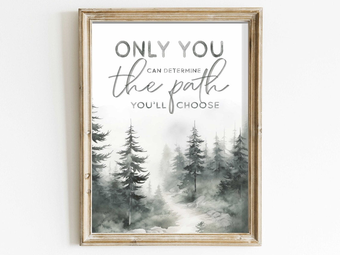 DOPAPRINT Inspirational Quote Wall Art Nature Quote Motivational DOPAPRINT Inspirational Quote Wall Art Nature Quote Motivational