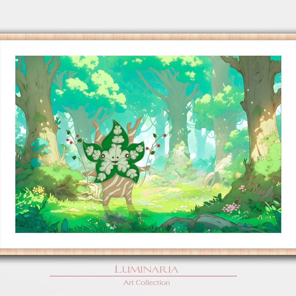 DOPAPRINT Korok Forest Art Print Wall Art Home Decor Poster Geek Nerd ...