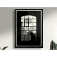 DOPAPRINT New York City Skyline Cat Art Print Decor For Living Room
