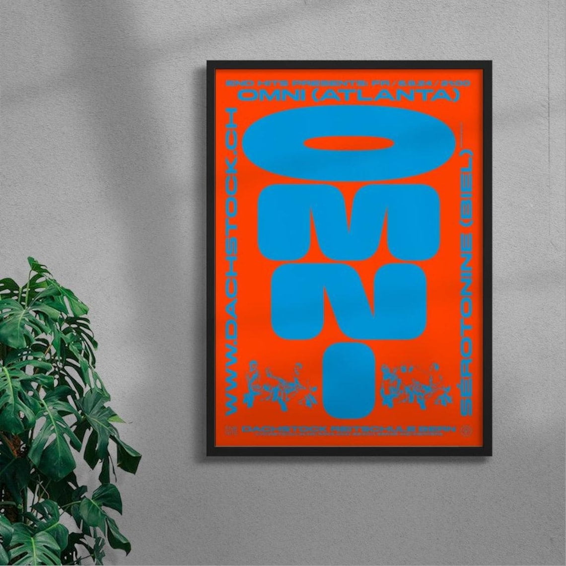 DOPAPRINT Omni Wall Art Print Minimalist Poster For Bedroom Living Room Decor Modern Poster ...