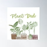 DOPAPRINT Plant Dad! Poster Wall Art, Modern Wall Decor For Living Room