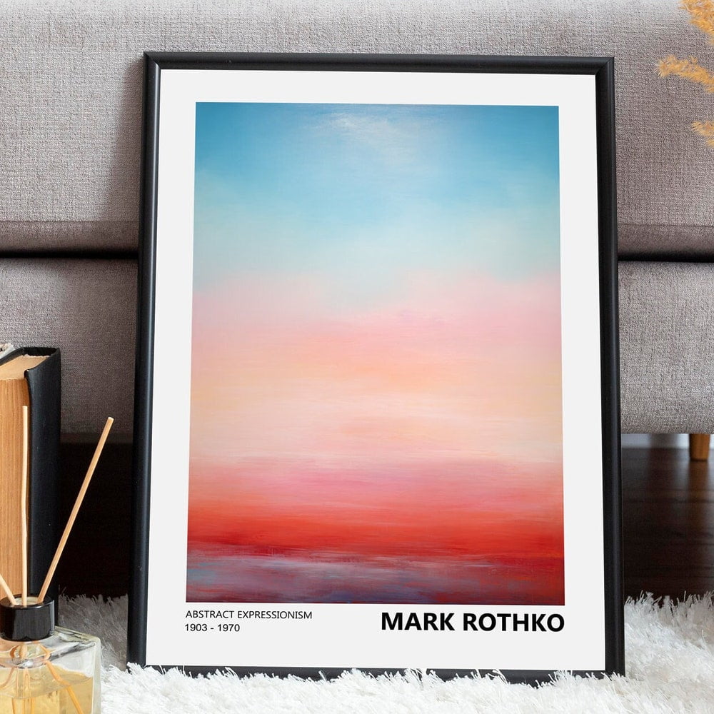 DOPAPRINT Rothko Poster - High Quality Abstract Rothko Wall Art, Mark ...