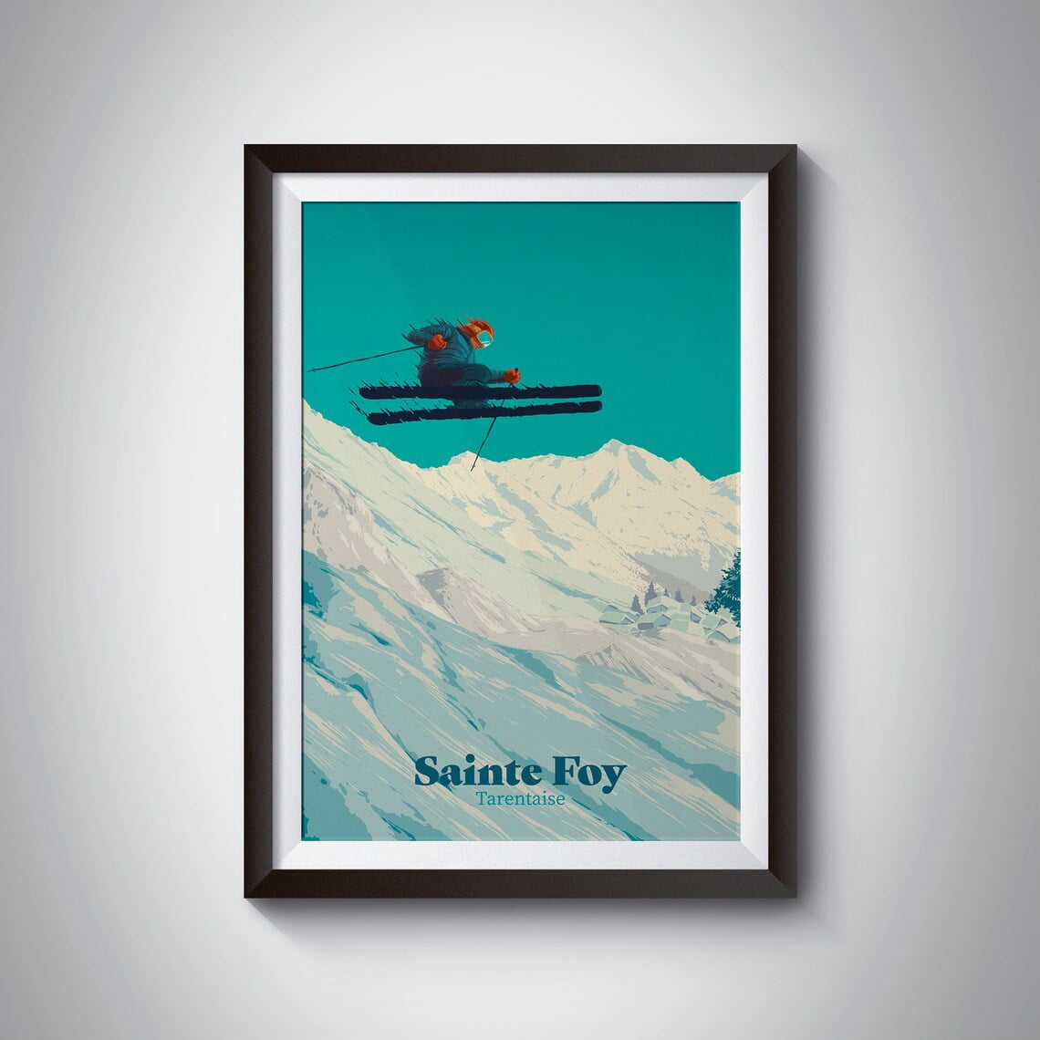 La Meurthe, Commander Richard Foy Vintage print, Le Tamaris