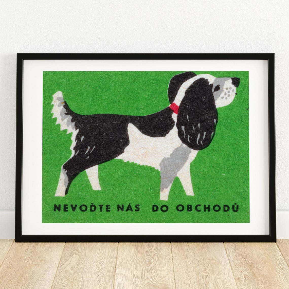DOPAPRINT Don'T Take Us To The Shops - Matchbox Print - Wall Art ...