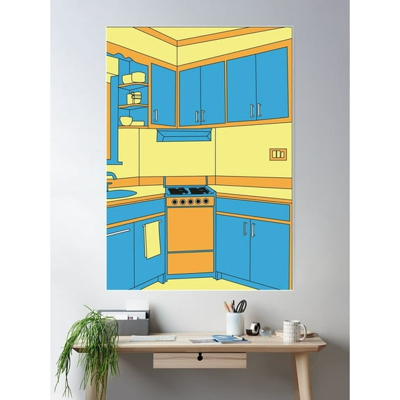 DOPAPRINT Untitled Kitchen Poster Wall Art Modern Wall Decor NO FRAMED DOPAPRINT Untitled Kitchen Poster Wall Art Modern Wall Decor NO FRAMED