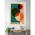 DOPAPRINT Vintage Bauhaus Exhibition Poster Mid Century Modern 4 Poster