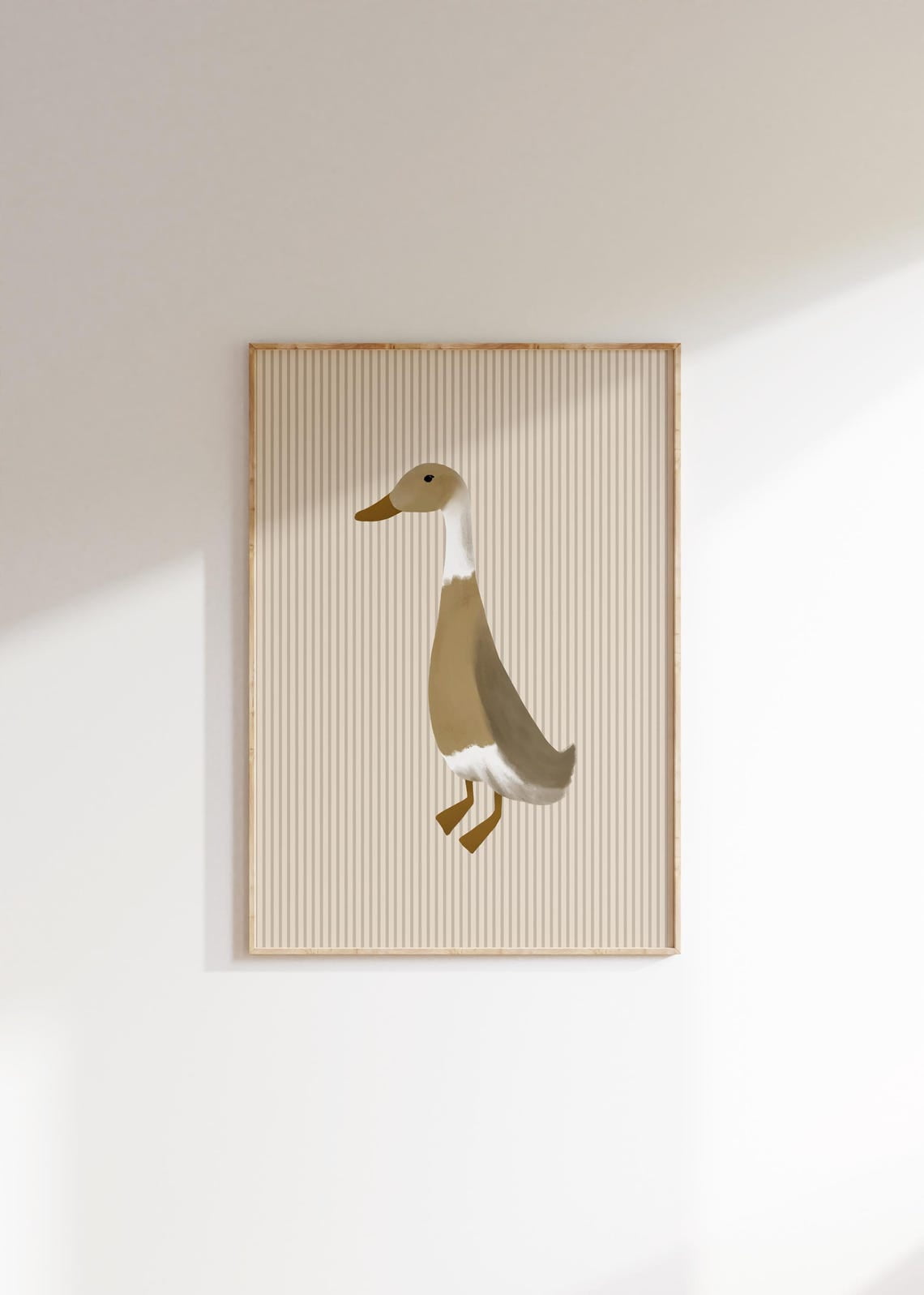 DOPAPRINT Vintage Duck Art Print Cottagecore Nursery Duck Farm Nursery