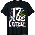 thumbnail image 1 of DOPASHIRT 17 Year Later Seventeen 17 Year Old Birthday Gifts Boy Girls T-Shirt Unisex S-5XL Hot Trending Shirt, Vintage Birthday Gift, 1 of 3