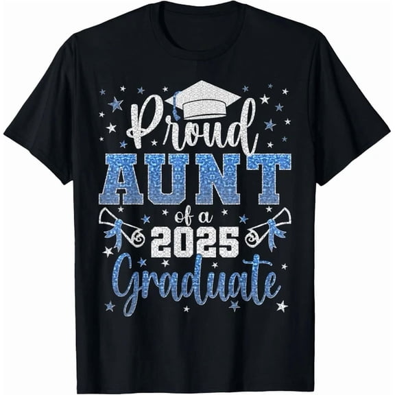 DOPASHIRT 2025 Graduate Senior Graduation Family T-Shirt Cool Vibe Gift For Him/Her Unisex S-5XL Hot Trending Shirt, Vintage Birthday Gift
