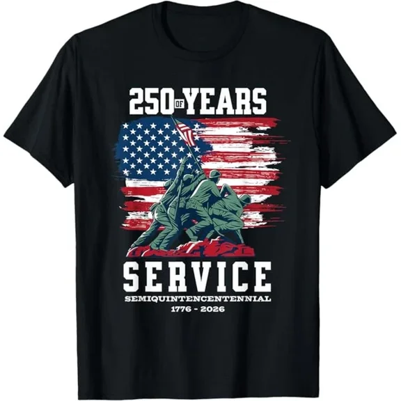 DOPASHIRT 250 Years America Anniversary 250Th Independence Day T-Shirt Unisex S-5XL Hot Trending Shirt, Vintage Birthday Gift