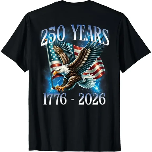 DOPASHIRT 250Th Anniversary Celebration America'S Semiquincentennial T-Shirt Unisex S-5XL Hot Trending Shirt, Vintage Birthday Gift