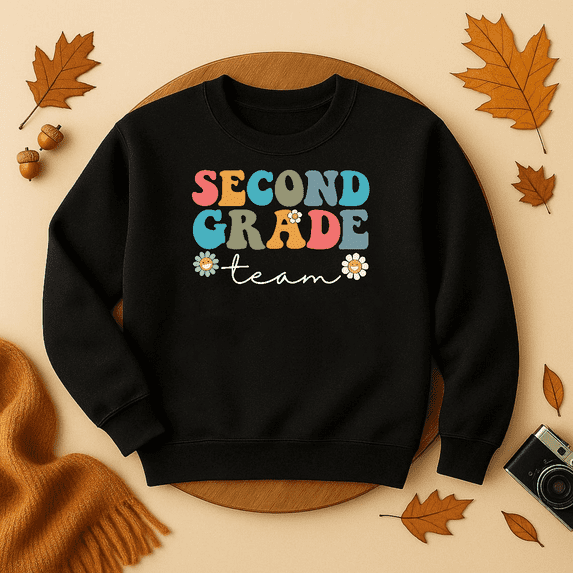 DOPASHIRT 2Nd Grade Teacher Sweatshirt,Second Grade Team Sweatshirt ...
