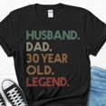 thumbnail image 1 of DOPASHIRT 30Th Birthday Gift For Men, 30Th Birthday Shirt For Him, Husband Dad 30 Yea Unisex S-5XL Hot Trending Shirt, Vintage Birthday Gift, 1 of 3