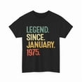 thumbnail image 1 of DOPASHIRT 50 Year Old Gifts Legend January 1975 50Th Birthday Men Dad T-Shirt Unisex S-5XL Hot Trending Shirt, Vintage Birthday Gift, 1 of 4