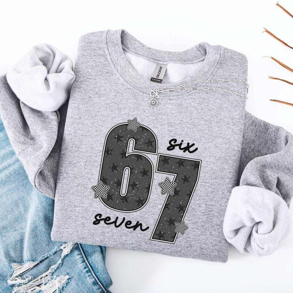 Six seven sweatshirts