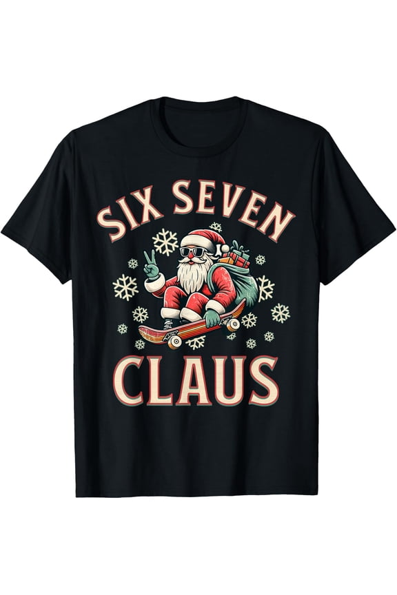 67 Chri.Stm.As Funny Six Seven Brainrot San.Ta Claus T-Shirt Unisex S-5XL Hot Trending Shirt, Vintage Birthday Gift
