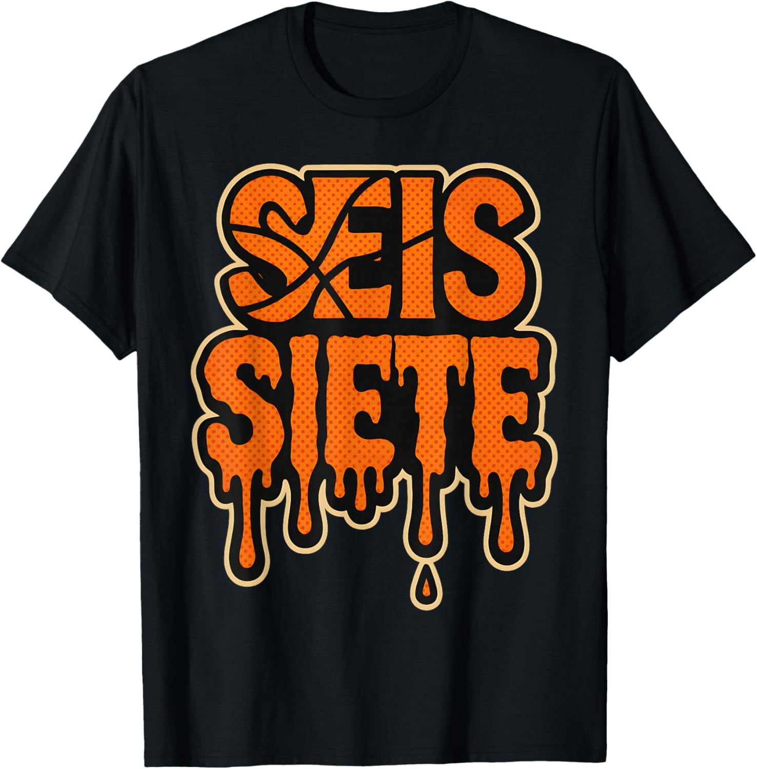 DOPASHIRT 67 Six Seven Seis Siete Spanish Brainrot Viral T-Shirt Unisex ...