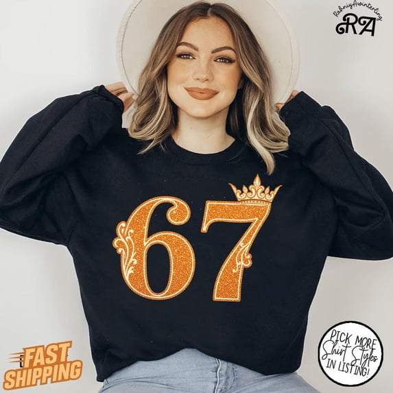 DOPASHIRT 67 Sweatshirt, Funny Sweatshirt, Trend, Six Seven Sweatshirt ...