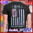 thumbnail image 1 of DOPASHIRT 9 11 Never Forget Shirt American Flag T-Shirt Gift September 11 Patriot Day Tee Unisex S-5XL Hot Trending Shirt, Vintage Birthday Gift, 1 of 3