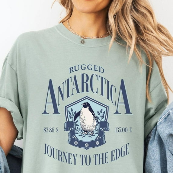 DOPASHIRT Antarctica Shirt, South Pole Shirt, Antarctica Gift, Cute Penguin Shirt, Nature Lover Gift, South America Antarctica Cruise Unisex S-5XL Hot Trending Shirt, Vintage Birthday Gift