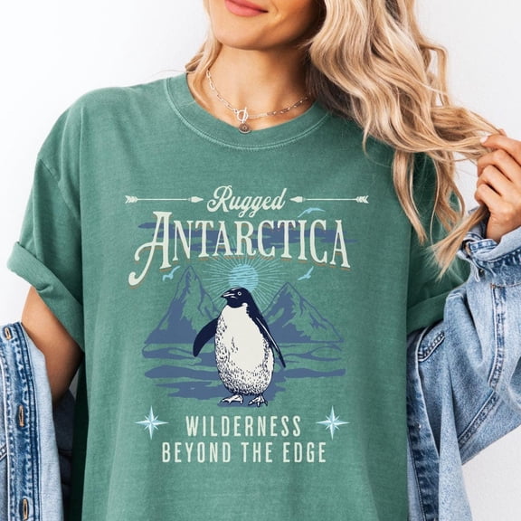 DOPASHIRT Antarctica Shirt, South Pole Shirt, Antarctica Gift, Cute Penguin Shirt, Nature Lover Gift, South America Antarctica Cruise Unisex S-5XL Hot Trending Shirt, Vintage Birthday Gift