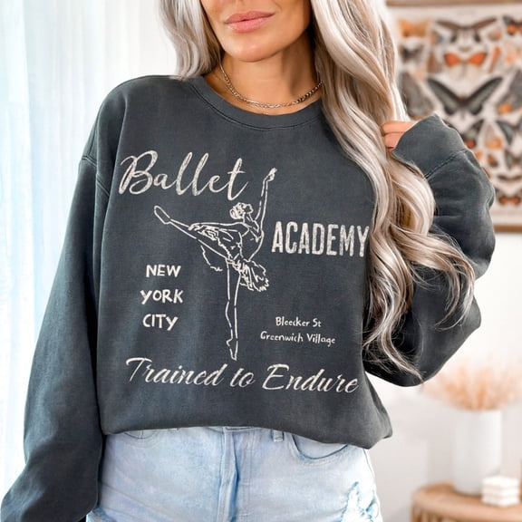 DOPASHIRT Ballet Shirt, Vintage Wash Ballerina Shirt, Distressed Balletcore Clothing, Trendy Pointe Dancer Gift, Preppy Coquette Dance Shirt Unisex S-5XL Hot Trending Shirt