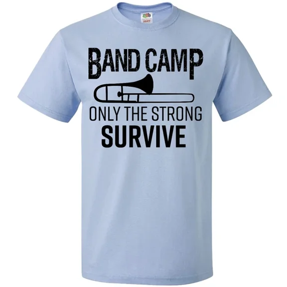 DOPASHIRT Band Camp Only The Strong Survive Trombone T-Shirt Music Marching Week Unisex S-5XL Hot Trending Shirt, Vintage Birthday Gift