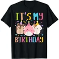 thumbnail image 1 of DOPASHIRT Birthday Squish Squad Great Gifts Cute For Woman T-Shirt Unisex S-5XL Hot Trending Shirt, Vintage Birthday Gift, 1 of 3