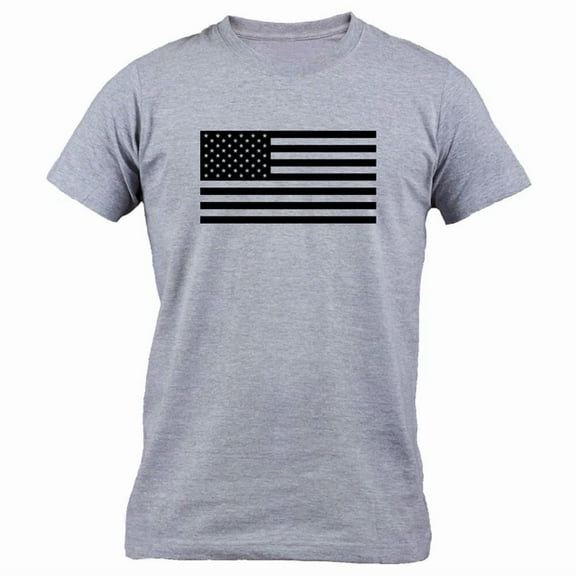 DOPASHIRT Black Us Flag T-Shirt - Funny T Shirt Retro America Fashion Military Marines Usa Unisex S-5XL Hot Trending Shirt, Vintage Birthday Gift