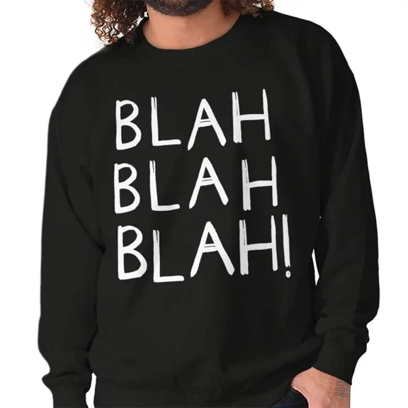 DOPASHIRT Blah Cute Talking Not Listening Attitude Sweatshirt Trendy Sweatshirt, Birthday Gift