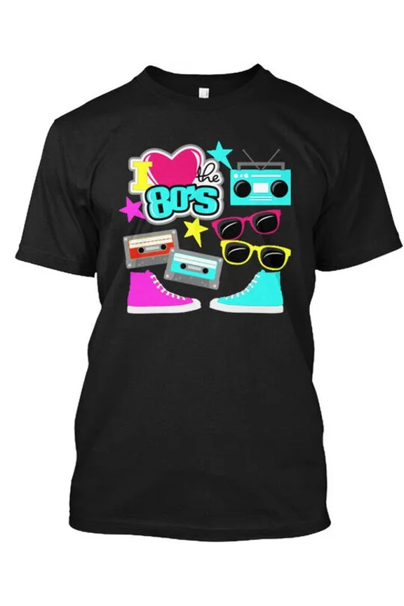 Born In The 80S Or Just Love - 80S T-Shirt Made In The Usa Unisex S-5XL Hot Trending Shirt, Vintage Birthday Gift