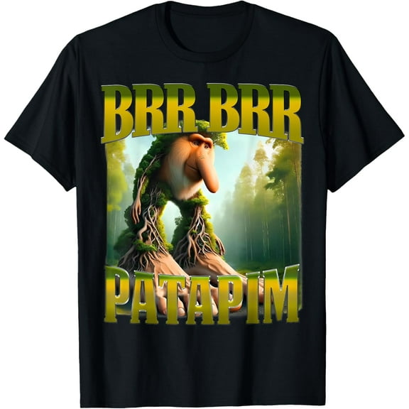 DOPASHIRT Brr Brr Patapim Italian Brainrot T-Shirt Unisex S-5XL Hot Trending Shirt, Vintage Birthday Gift